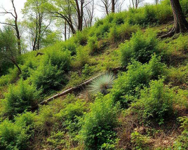 Before: Commercial Lot Clearing