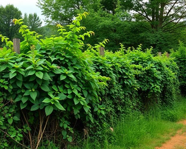 Before: Fence Line Restoration