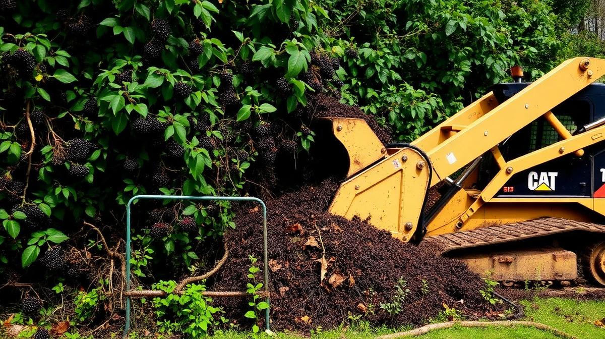 Blackberry Removal in Rainy Western WA Climate