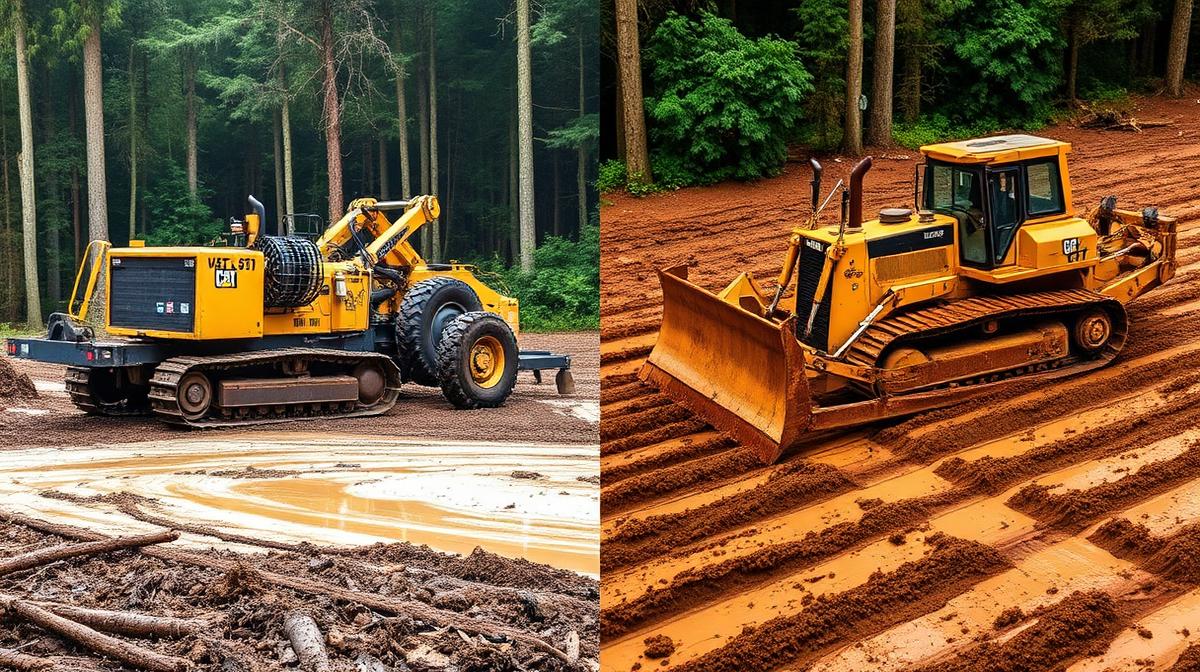 Forestry Mulching vs. Bulldozing on Wet Soil: Which Is Better for Western WA?