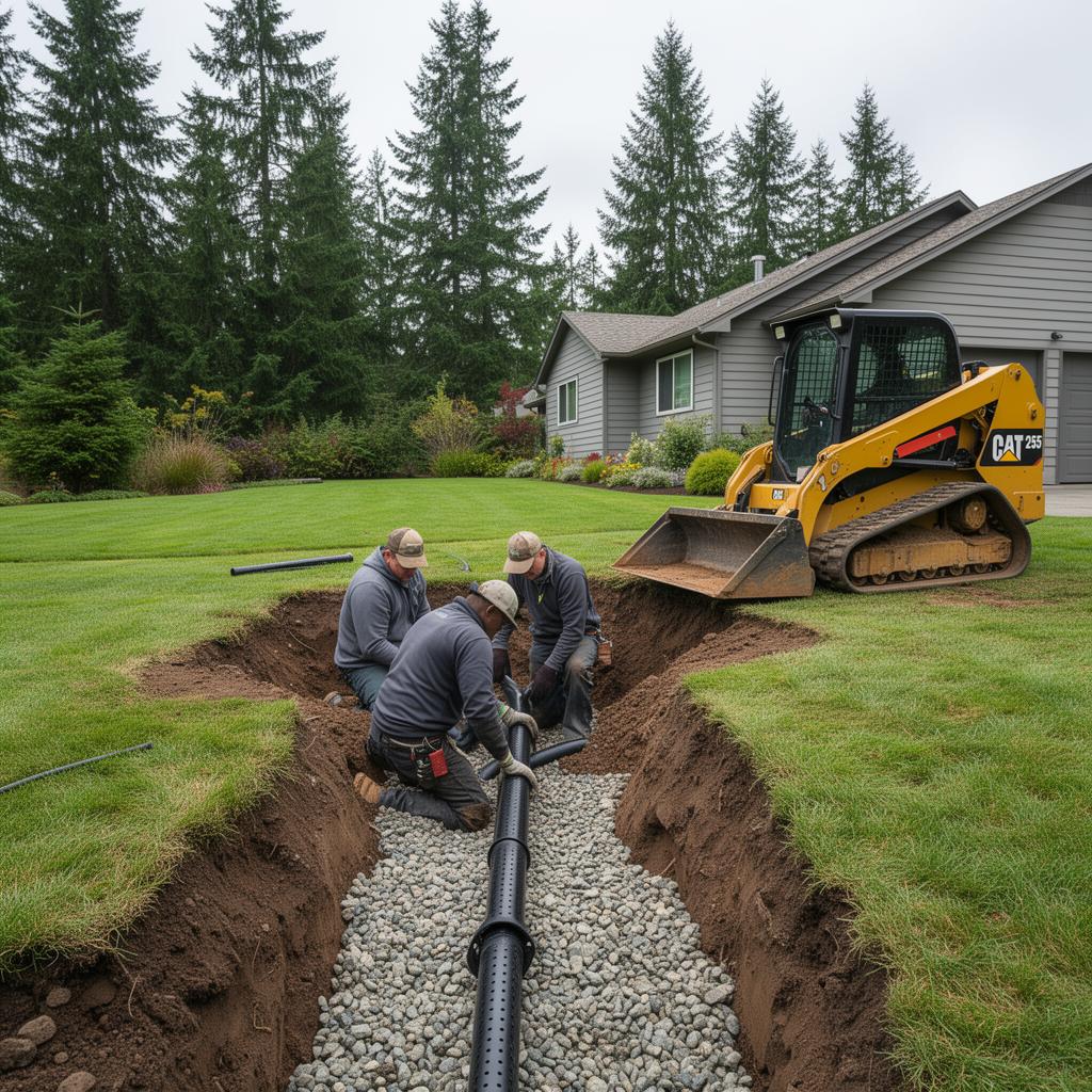 Drainage Clearing service in Western Washington