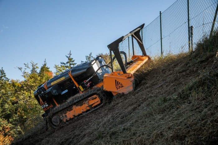 Hillside Mulching service in Western Washington